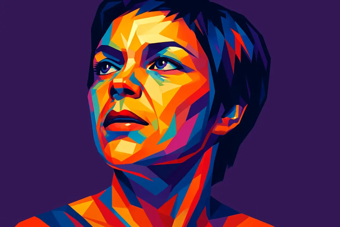 Retrato artístico en estilo pop art de Elis Regina (1945 – 1982), reconocida cantante brasileña y una de las mayores voces de la música popular brasileña. Su expresividad, potencia vocal y presencia escénica marcaron generaciones y dejaron un legado imborrable en el MPB (Música Popular Brasileña). Este retrato colorido celebra su talento y energía vibrante, reflejando su impacto cultural y emocional en la música de Brasil.